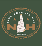 Live Free Or Die Birch tee