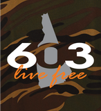 603 live free Tailgate Hoodie
